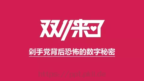 解读天猫双十一数字背后的秘密PPT模板 缩略图