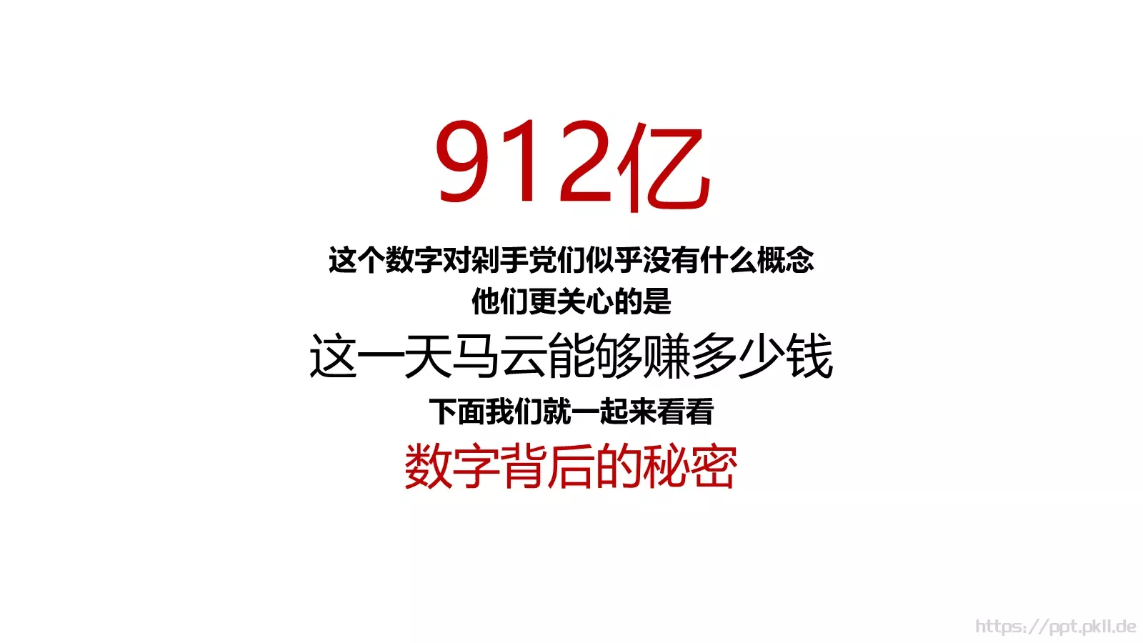 解读天猫双十一数字背后的秘密PPT模板 第 3 页缩略图
