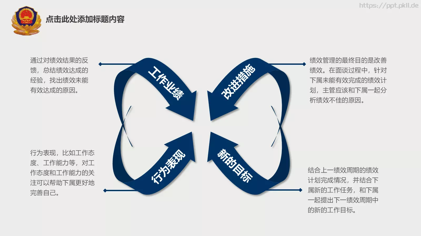警察公安派出所工作汇报PPT模板 第 16 页预览图