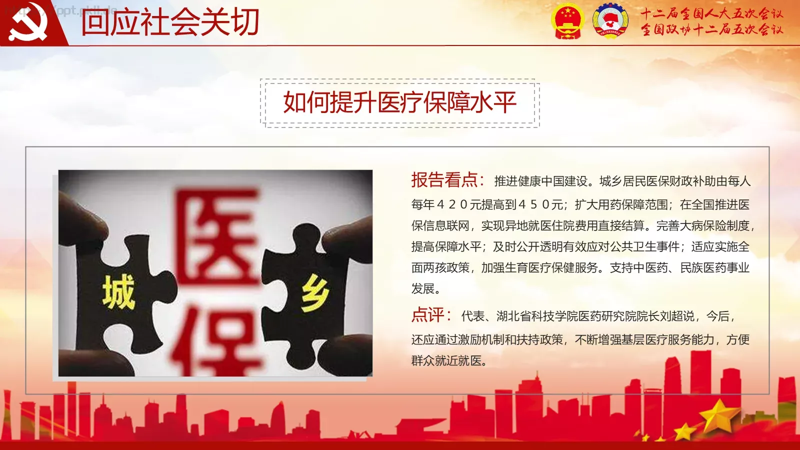 2018两会解读第一季PPT模板 第 28 页预览图