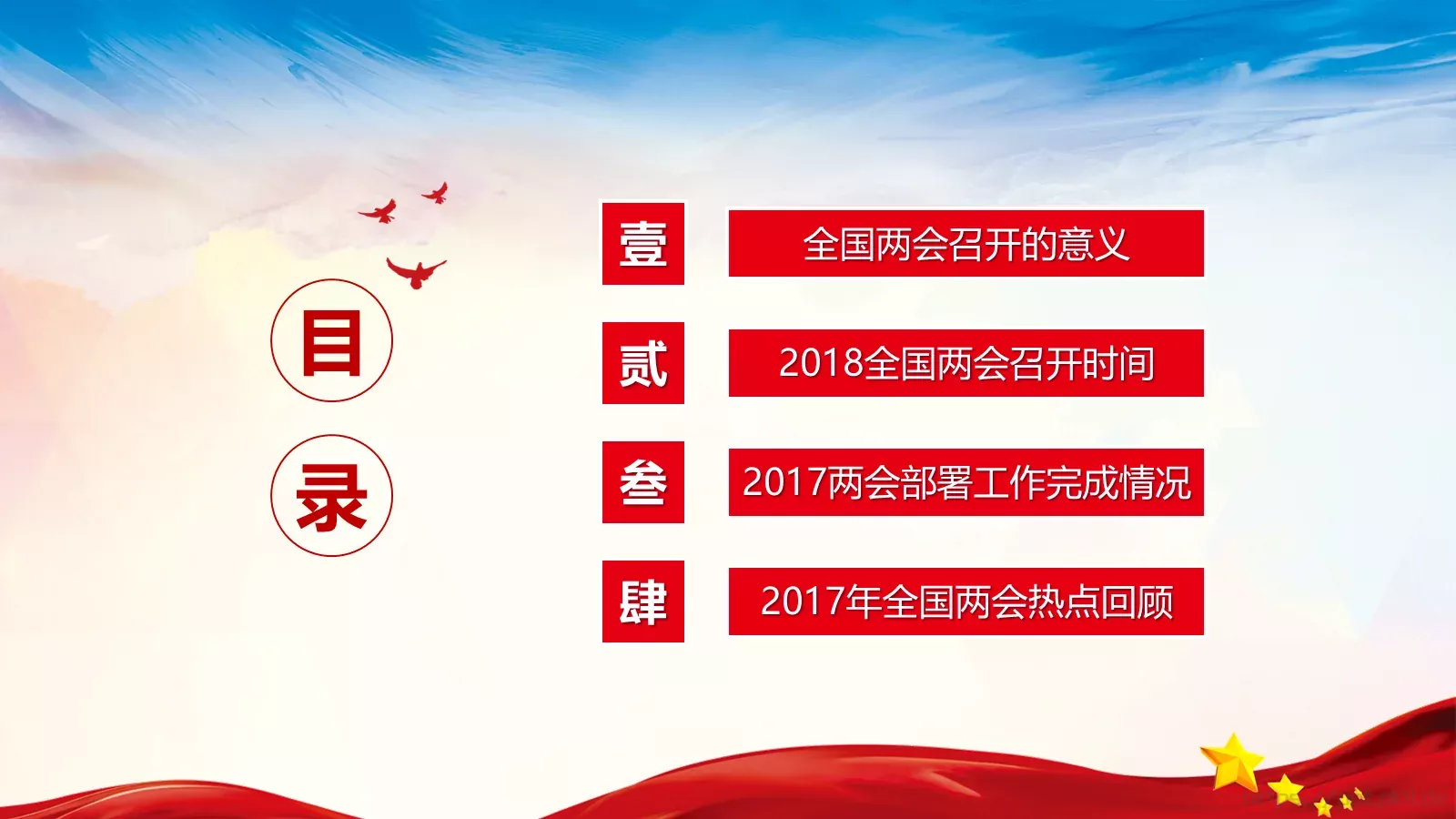 商务汇报工作汇报通用PPT模板 第 3 页缩略图