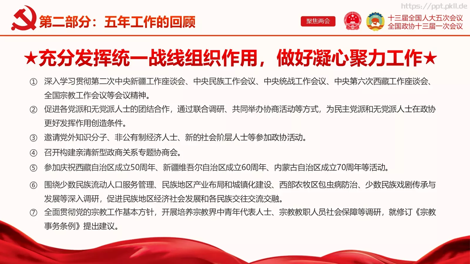 聚焦两会解读PPT模板 第 23 页预览图
