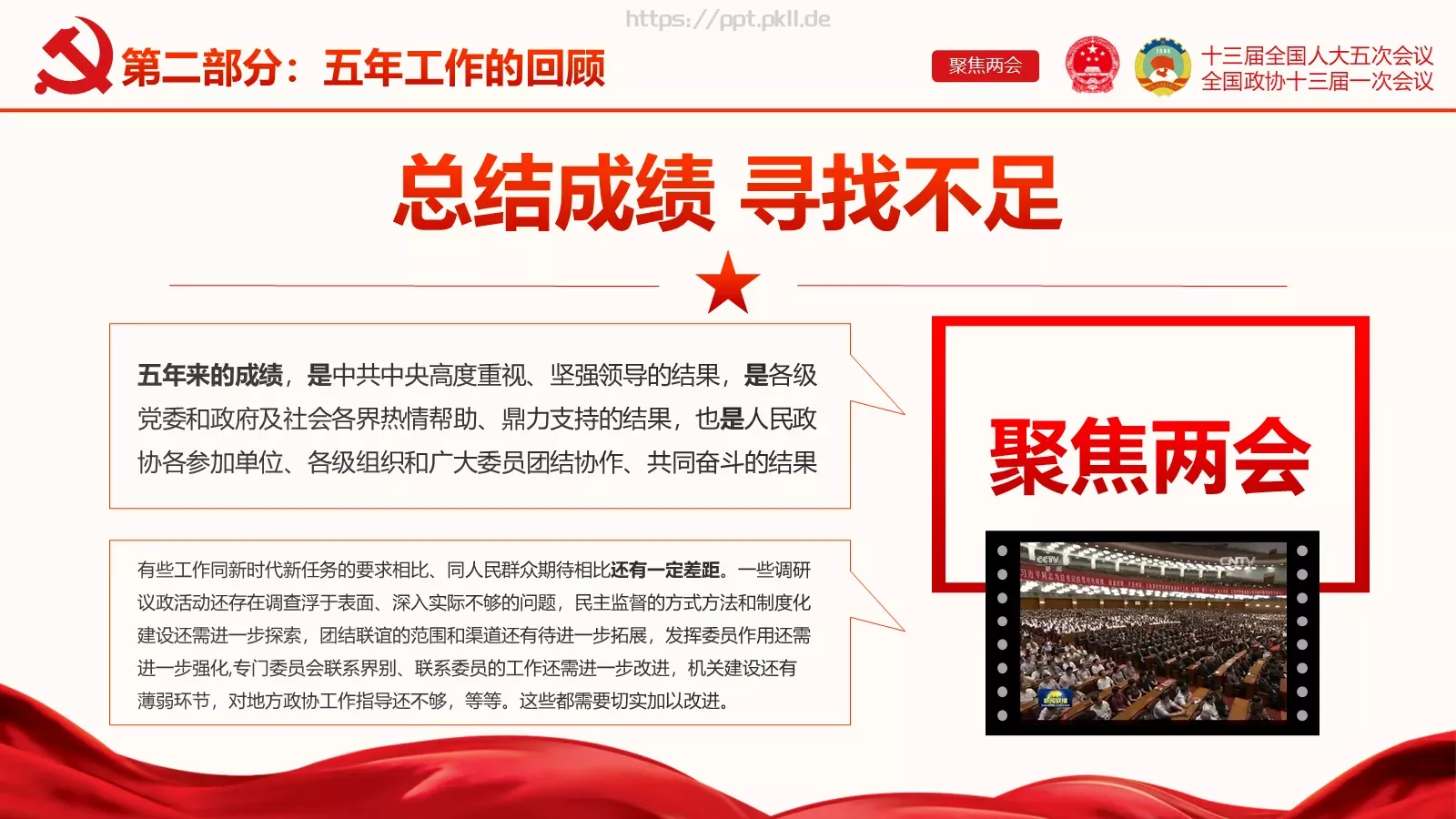 聚焦两会解读PPT模板 第 31 页预览图