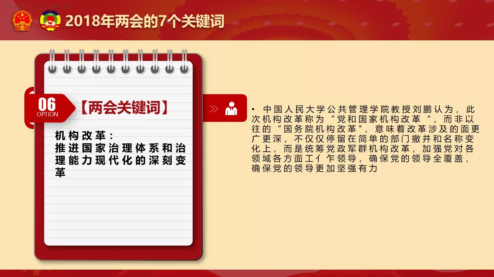 2018两会解读第一季PPT模板 第 23 页预览图