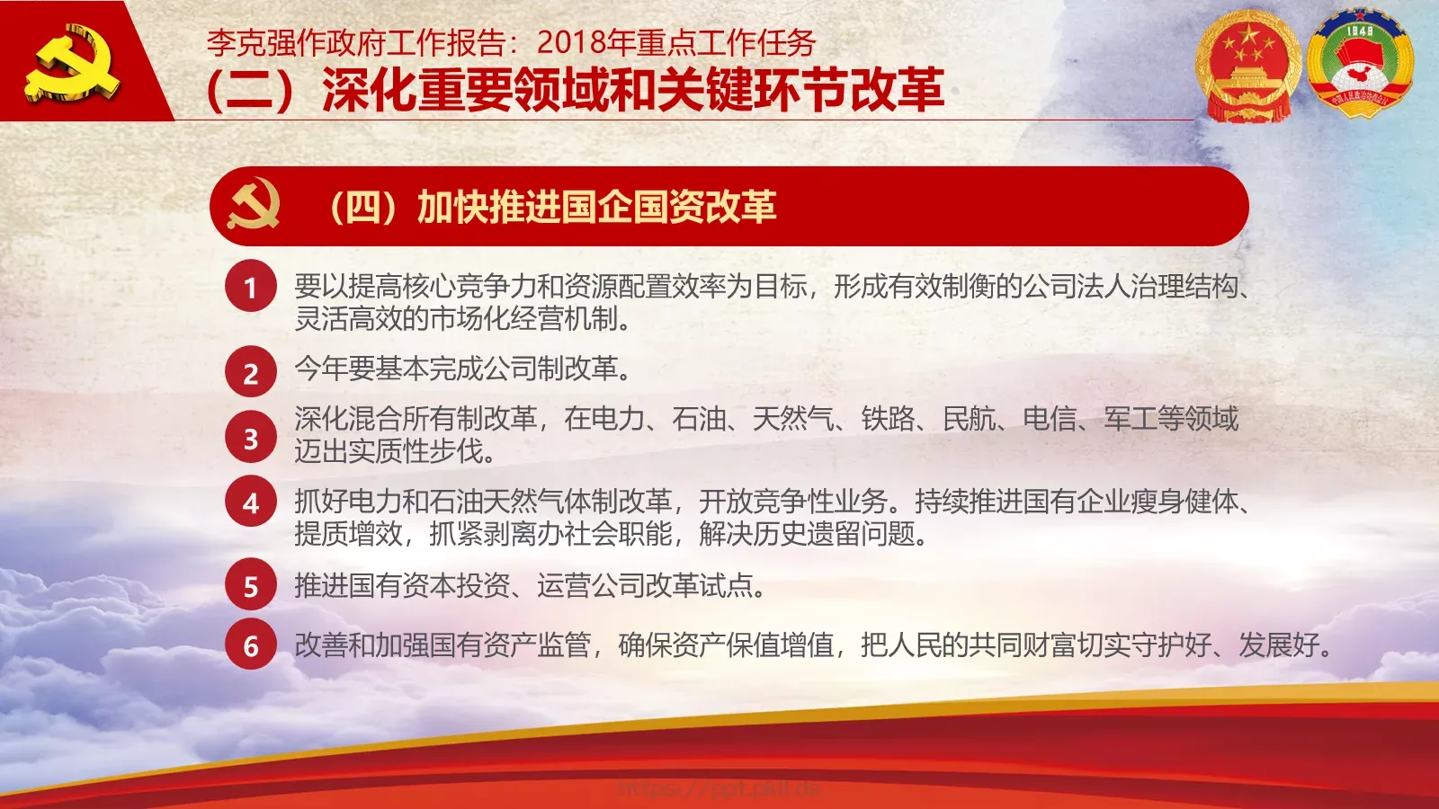 2018两会解读第一季PPT模板 第 16 页预览图
