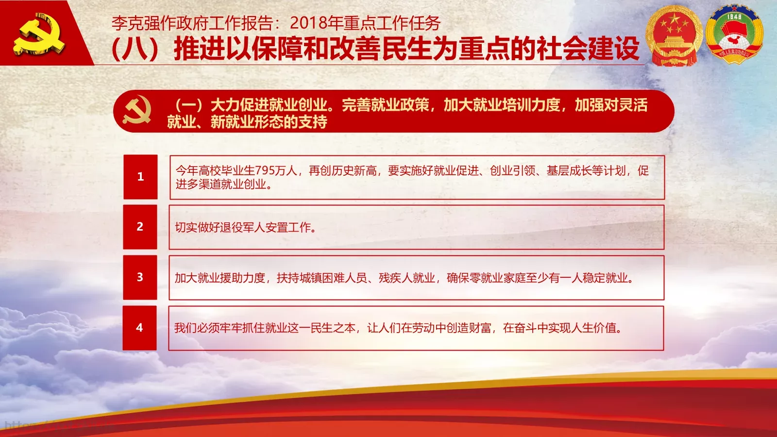 2018两会解读第一季PPT模板 第 48 页预览图