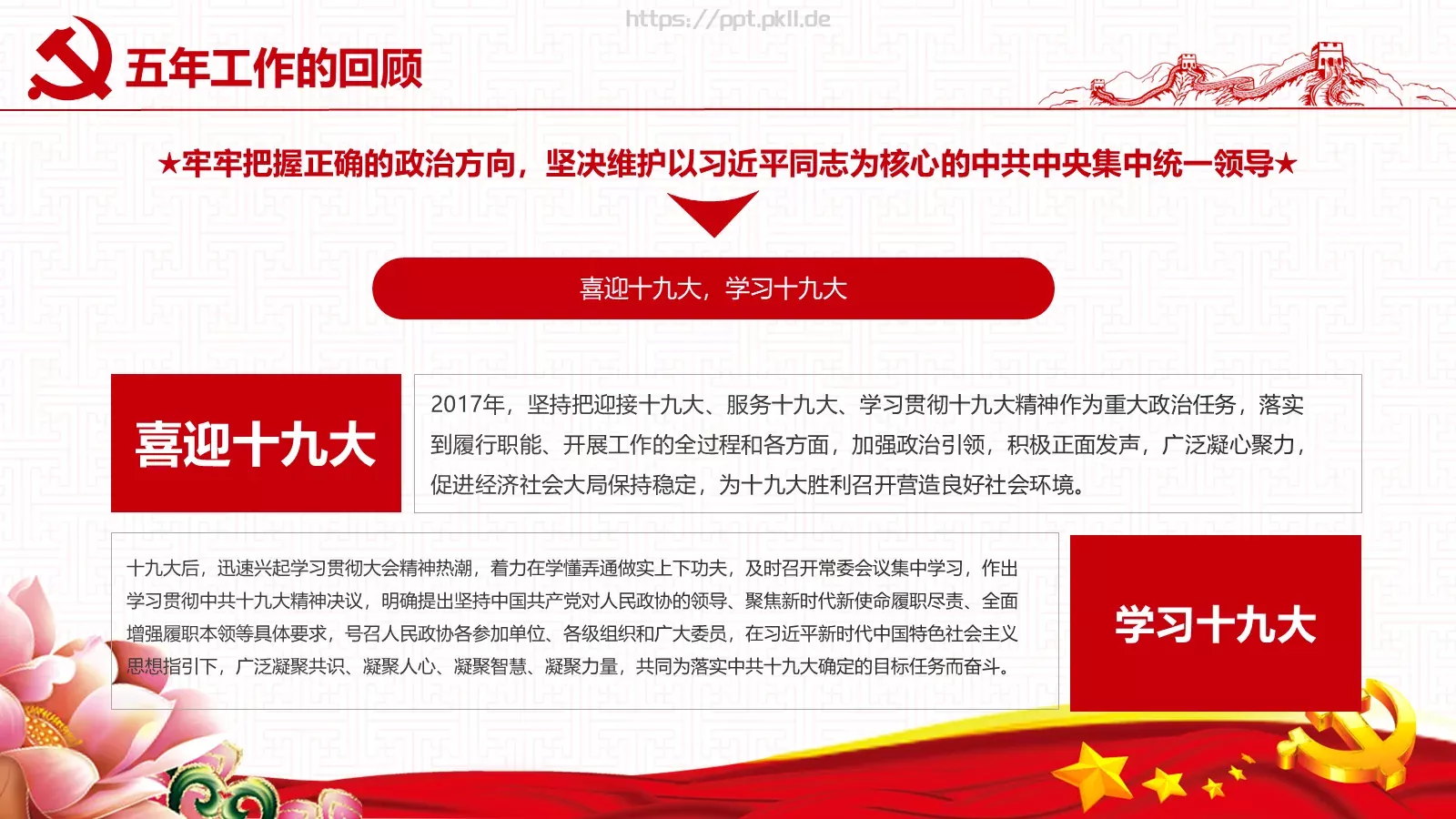 2018两会解读第一季PPT模板 第 15 页预览图