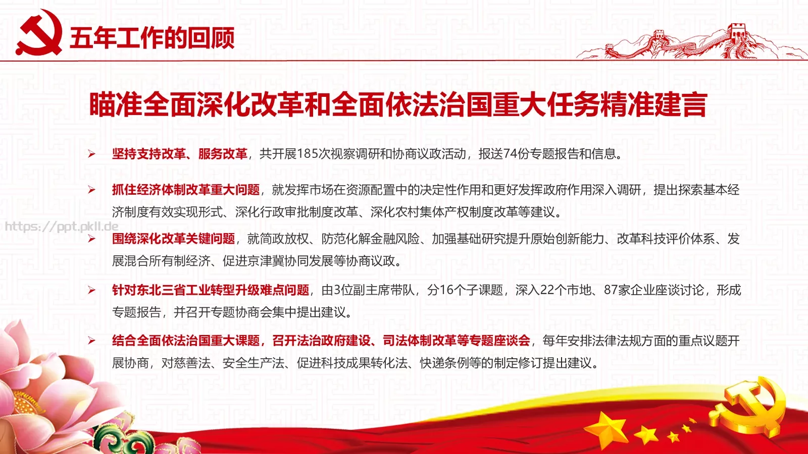 2018两会解读第一季PPT模板 第 17 页预览图