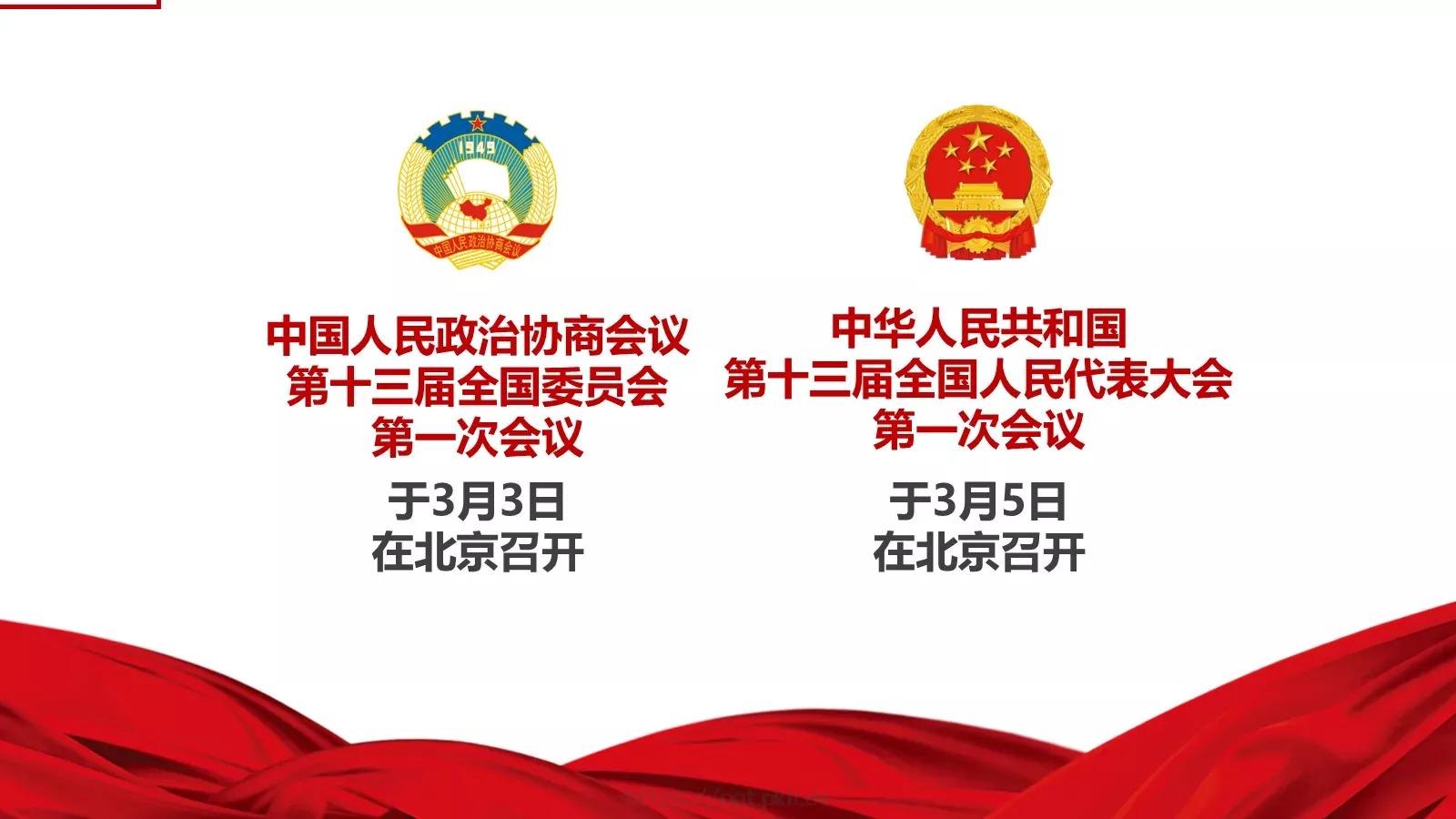全国两会解读PPT模板 第 4 页缩略图