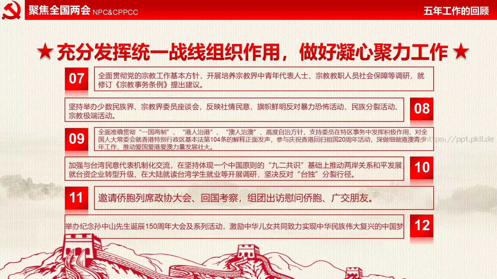 全国两会解读PPT模板 第 25 页预览图