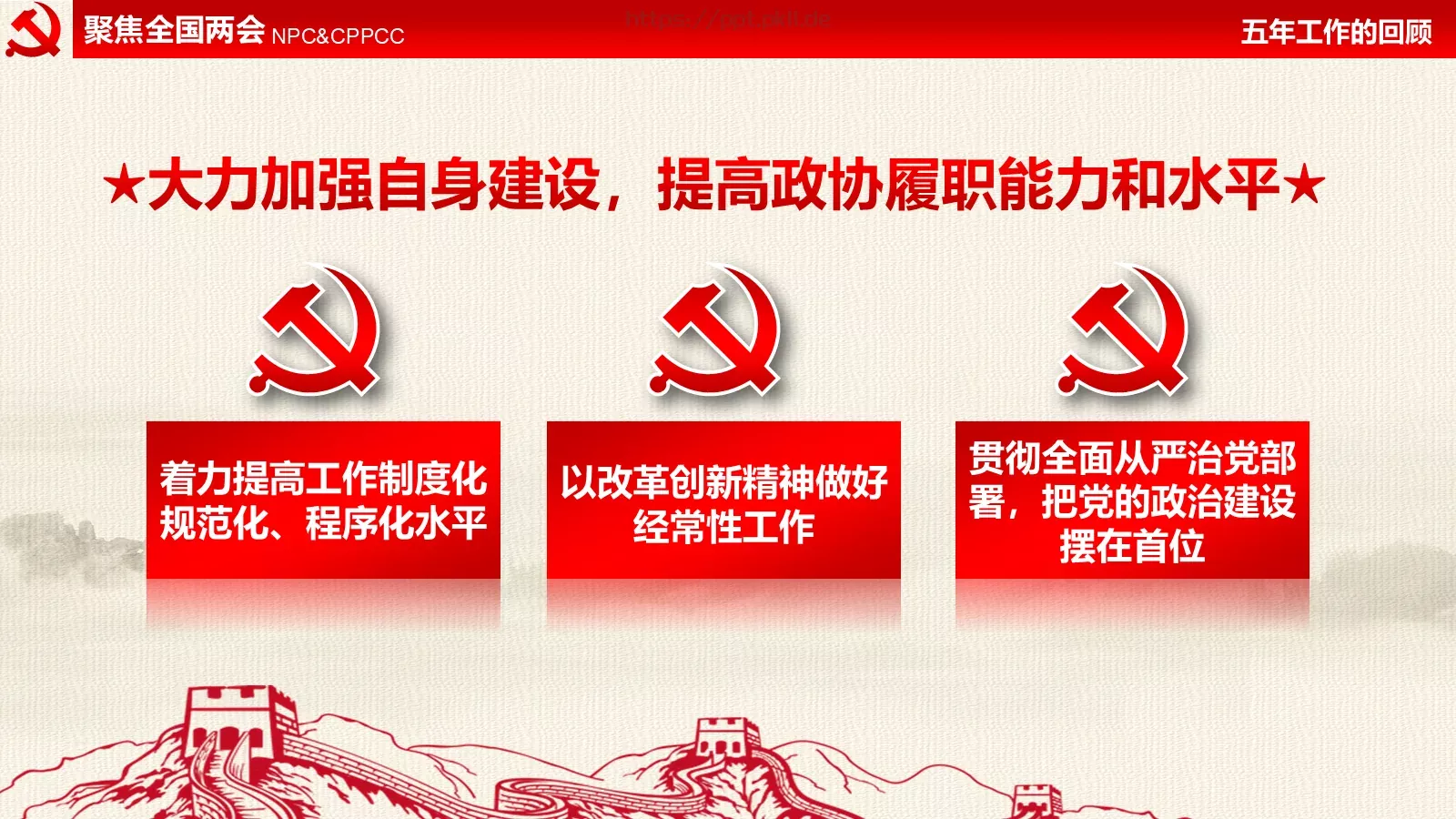 全国两会解读PPT模板 第 28 页预览图