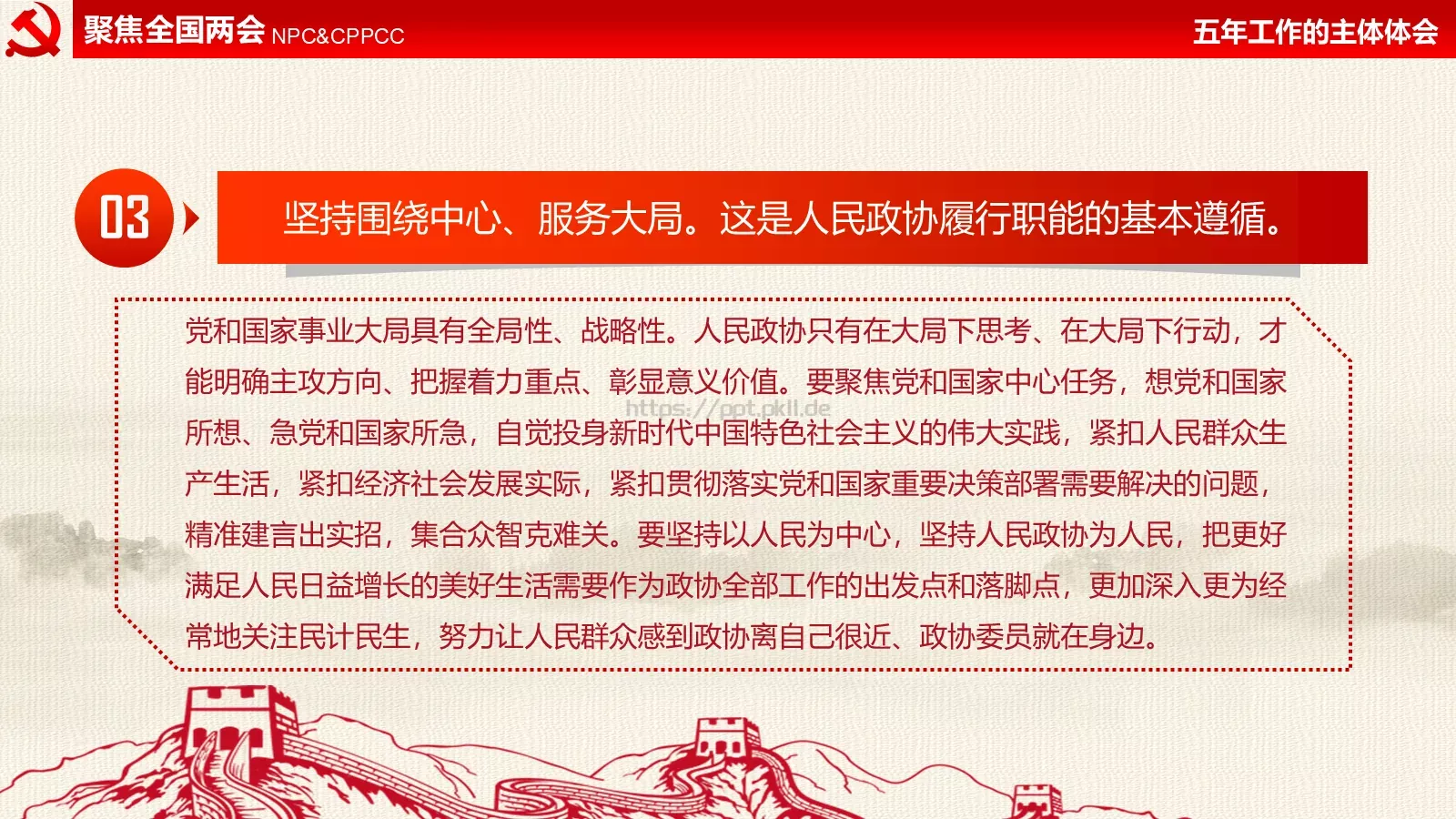 全国两会解读PPT模板 第 38 页预览图
