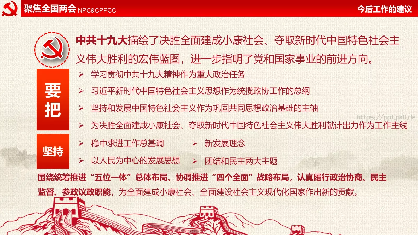 全国两会解读PPT模板 第 43 页预览图