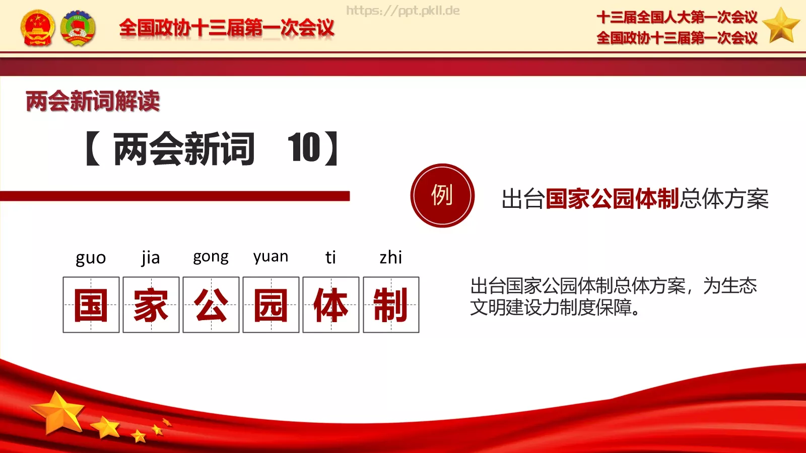 2018两会解读第一季PPT模板 第 22 页预览图