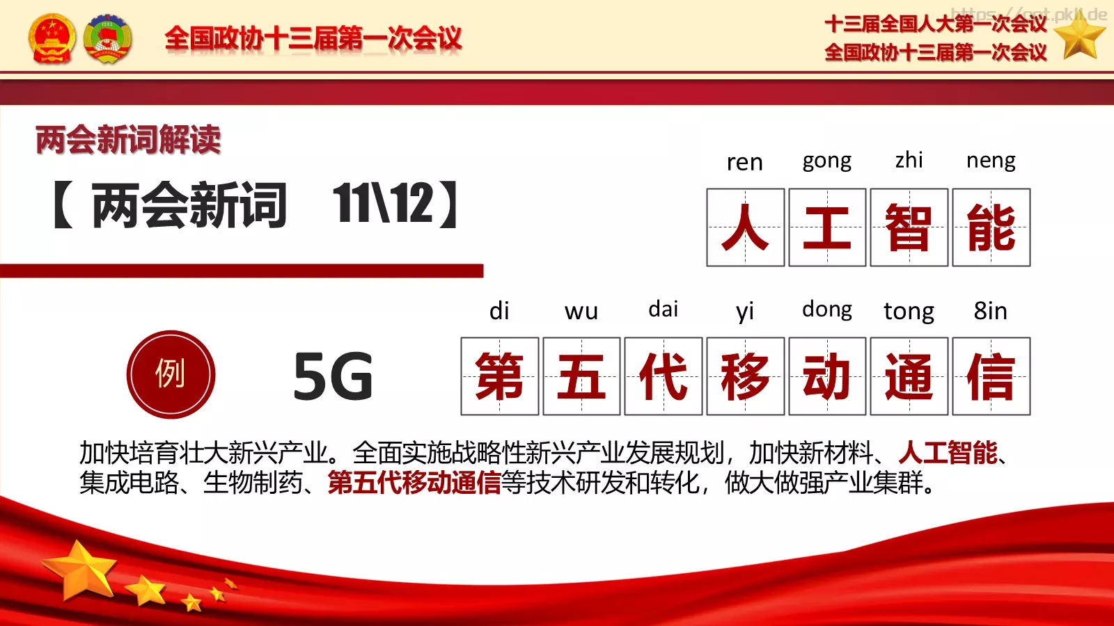 2018两会解读第一季PPT模板 第 23 页预览图