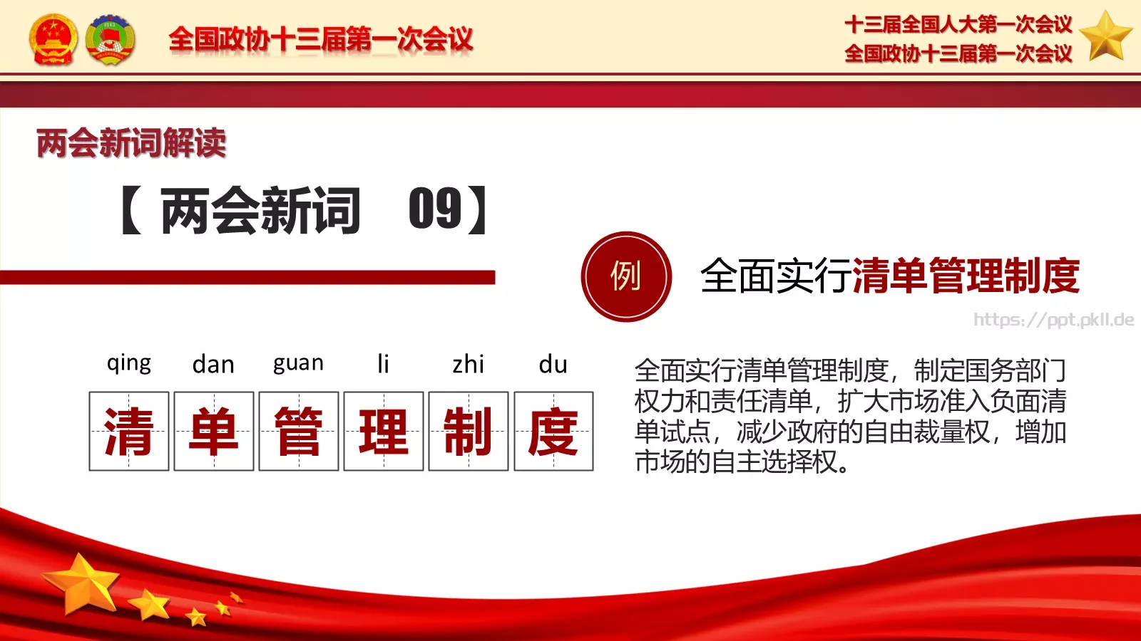 2018两会解读第一季PPT模板 第 21 页预览图