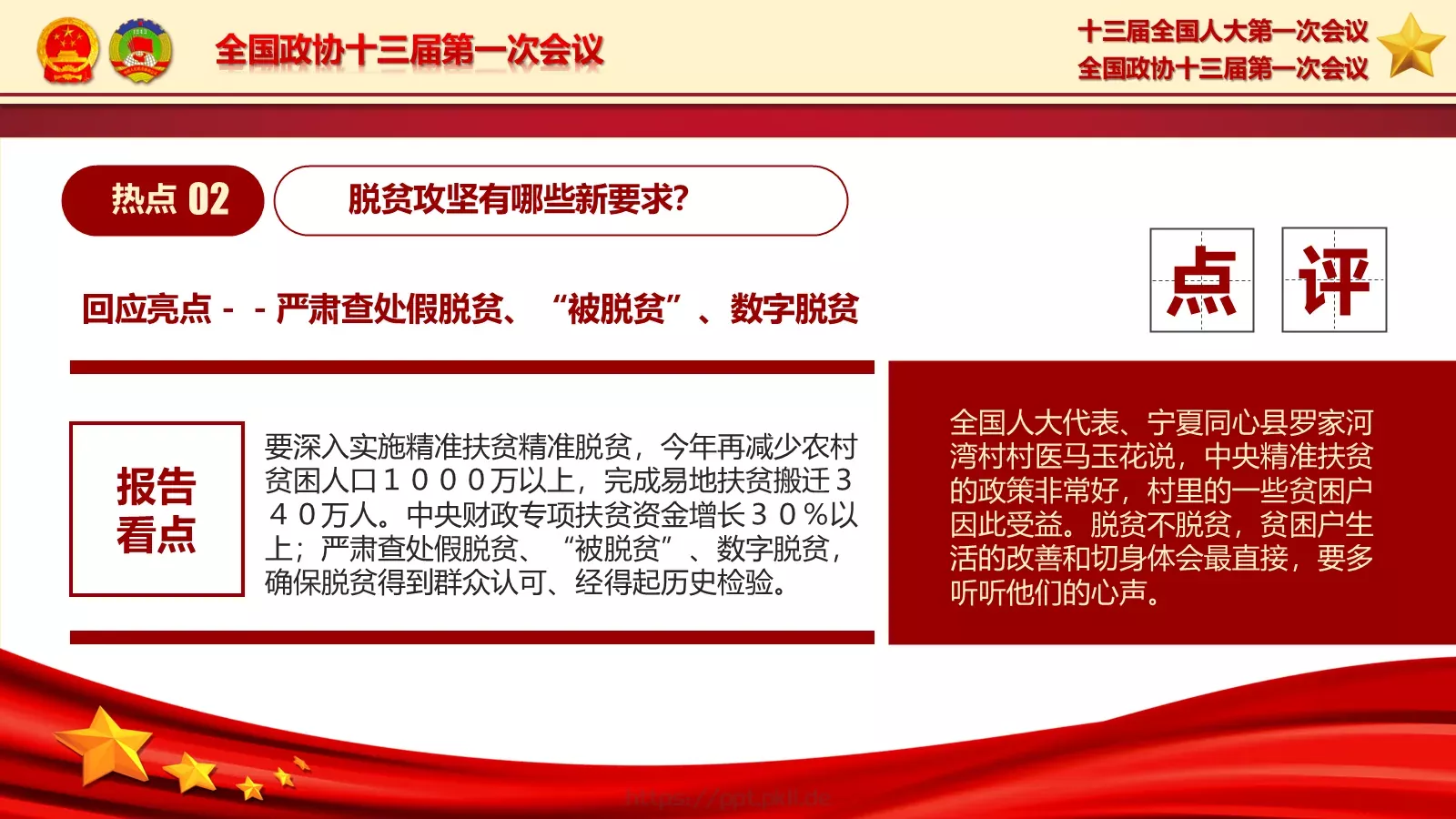 2018两会解读第一季PPT模板 第 27 页预览图