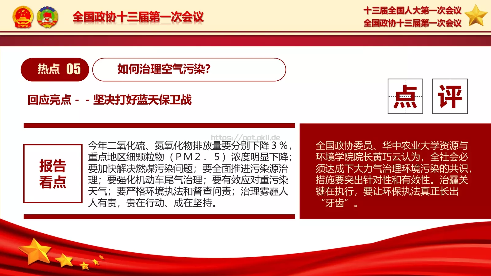 2018两会解读第一季PPT模板 第 30 页预览图