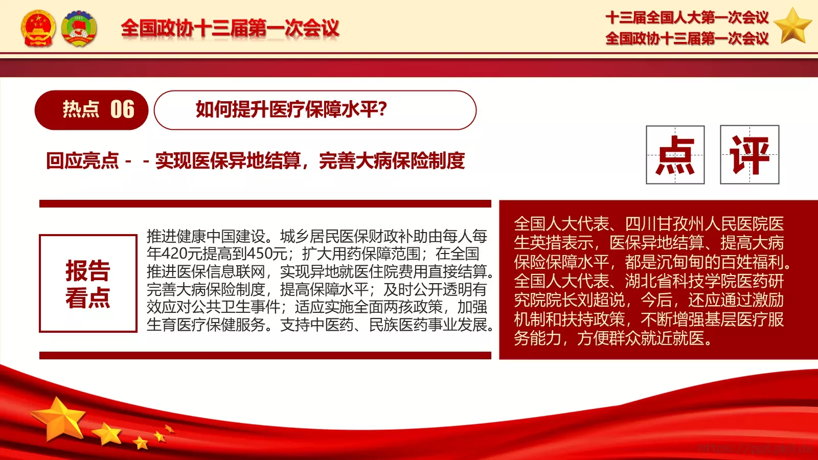2018两会解读第一季PPT模板 第 31 页预览图