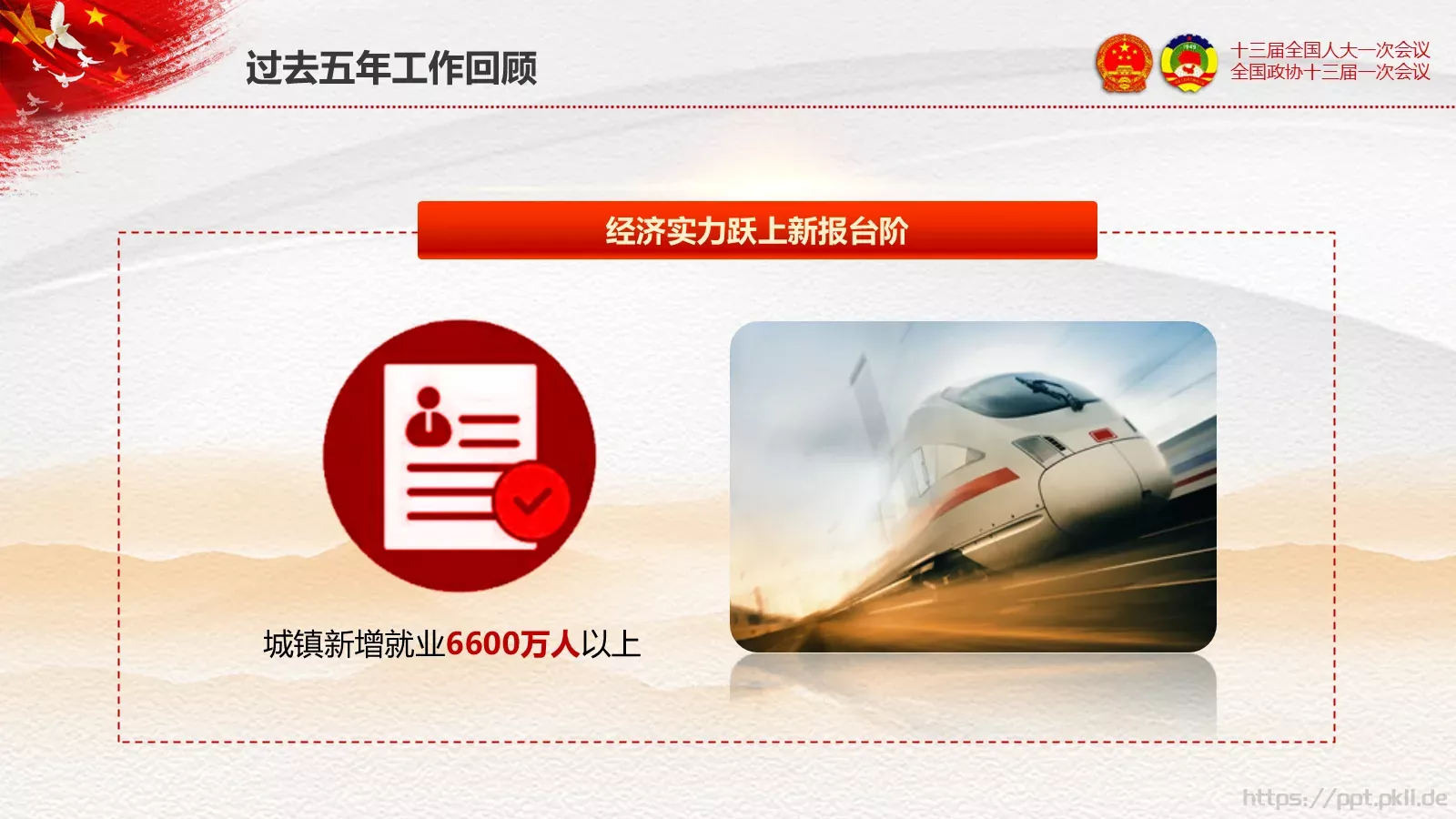 2018两会解读第一季通用PPT模板 第 20 页预览图