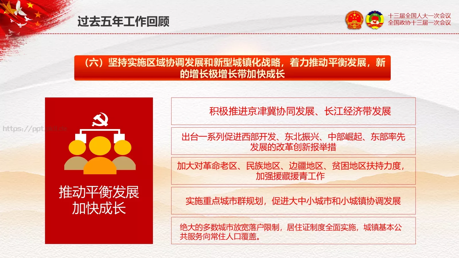 2018两会解读第一季通用PPT模板 第 36 页预览图