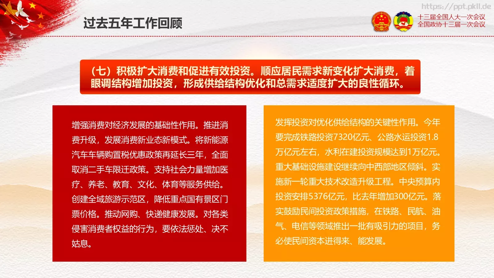 2018两会解读第一季通用PPT模板 第 37 页预览图