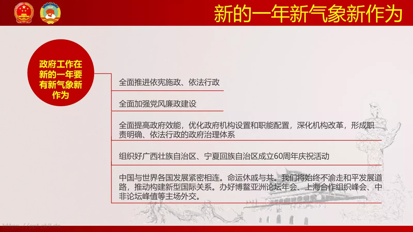 聚焦两会解读PPT模板 第 23 页预览图