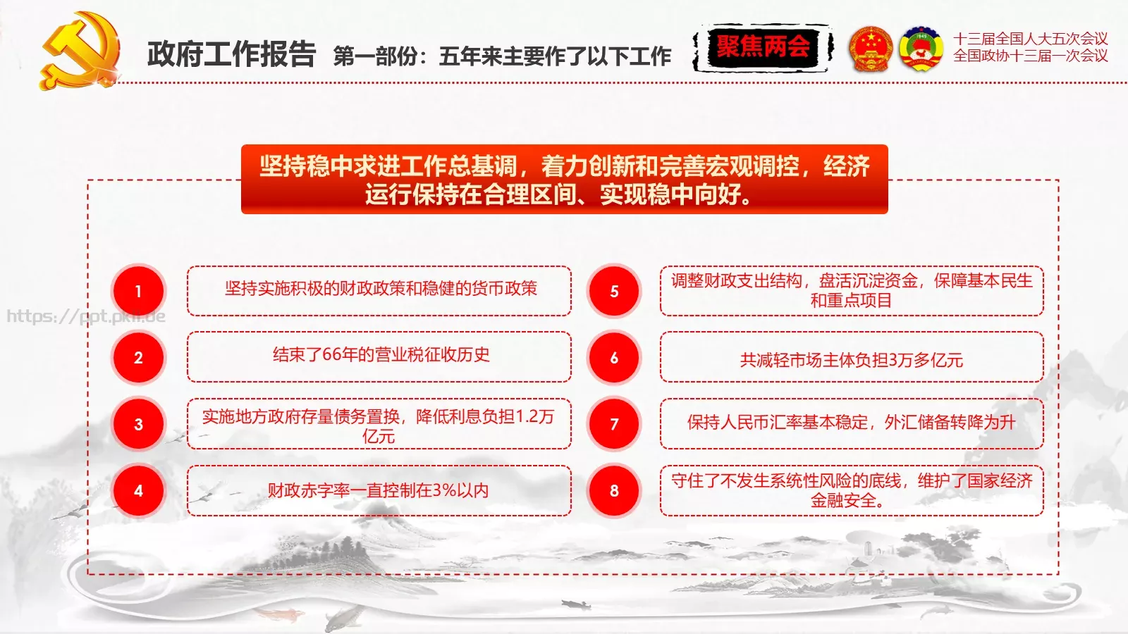 单位或党组织工作汇报PPT模板 第 31 页预览图