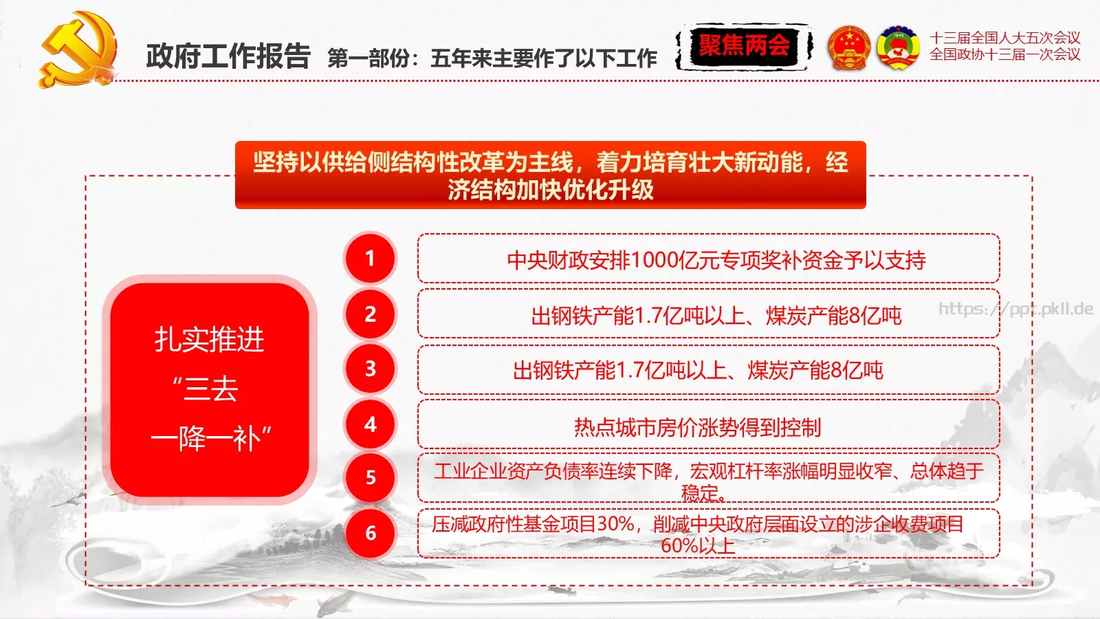 单位或党组织工作汇报PPT模板 第 32 页预览图