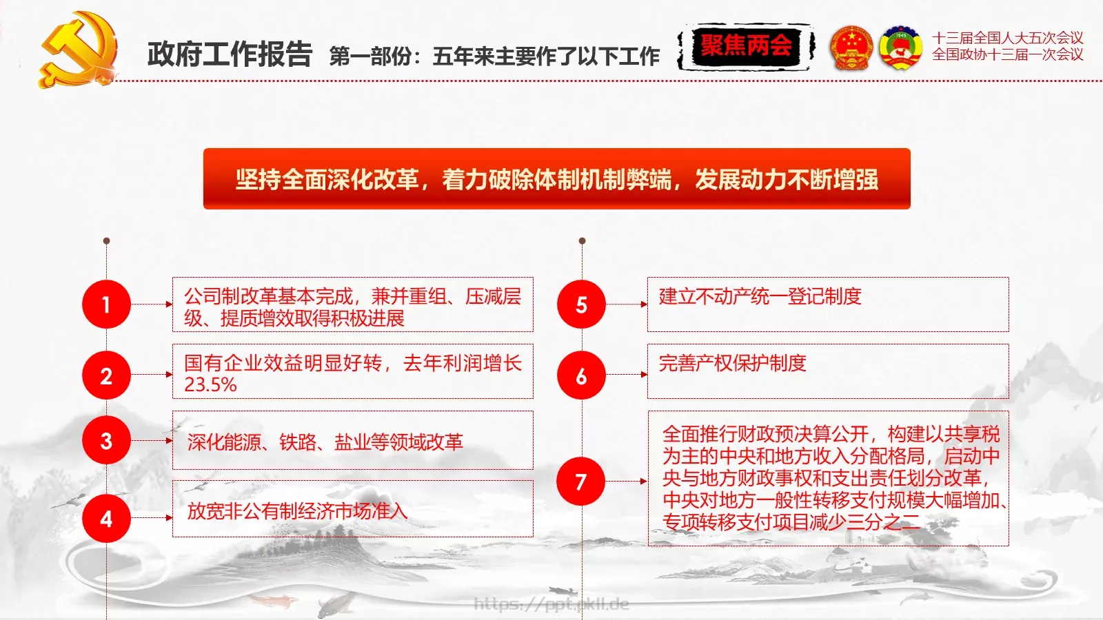 单位或党组织工作汇报PPT模板 第 36 页预览图