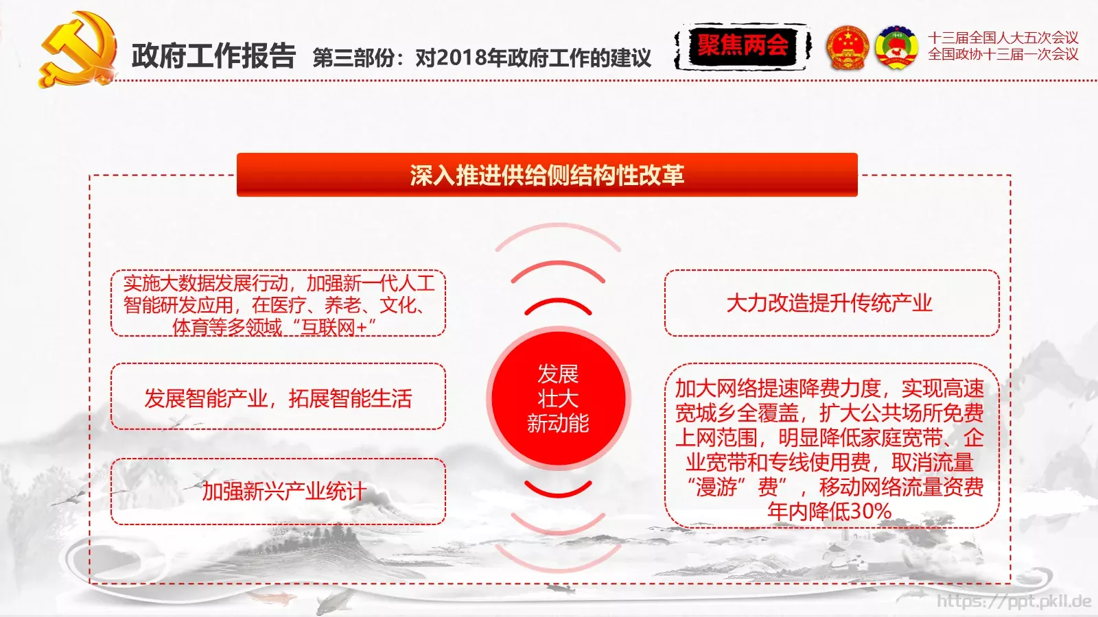 单位或党组织工作汇报PPT模板 第 47 页预览图