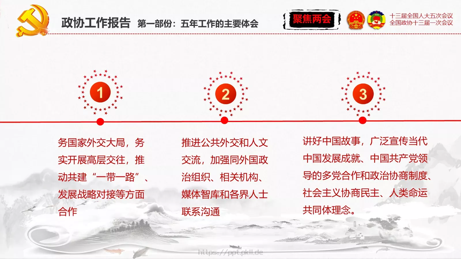 单位或党组织工作汇报PPT模板 第 75 页预览图
