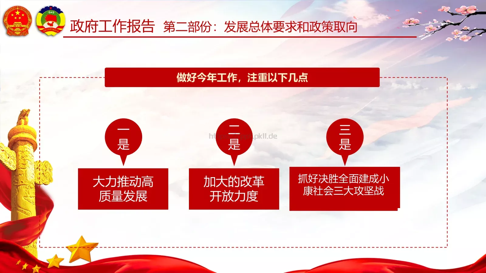 两会亮点归纳整理汇报PPT模板 第 45 页预览图