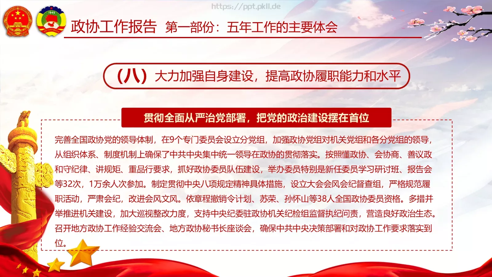 两会亮点归纳整理汇报PPT模板 第 78 页预览图