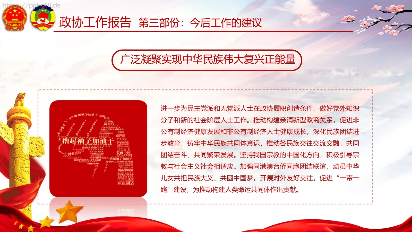 两会亮点归纳整理汇报PPT模板 第 89 页预览图