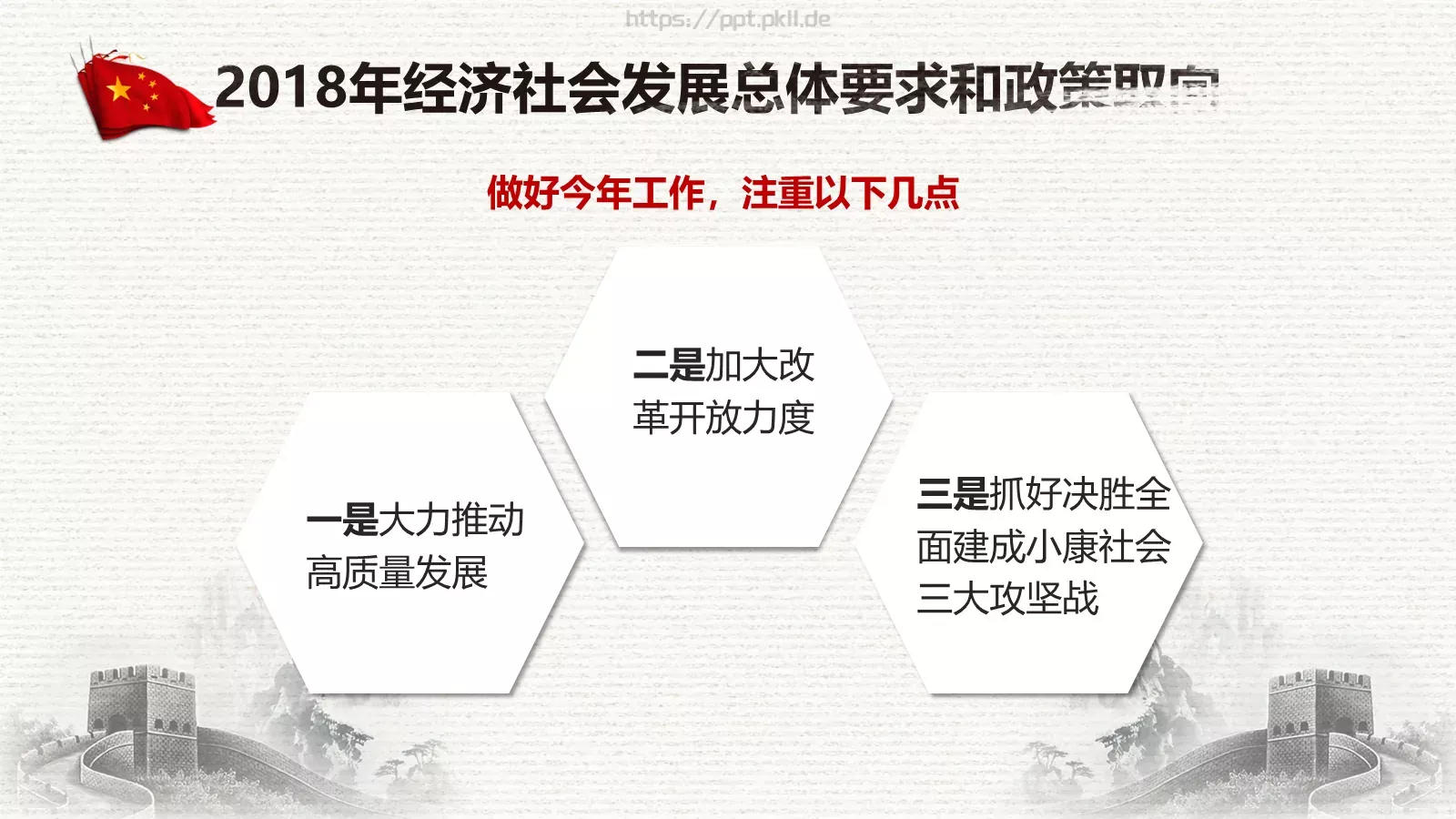 中国两会解读PPT模板 第 46 页预览图