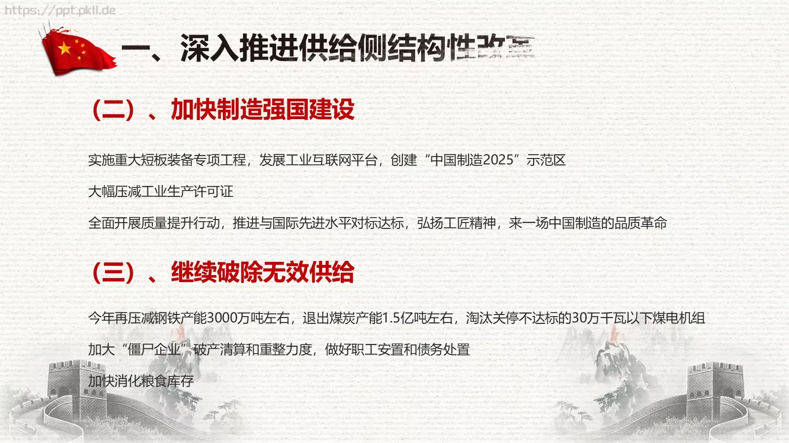 中国两会解读PPT模板 第 49 页预览图