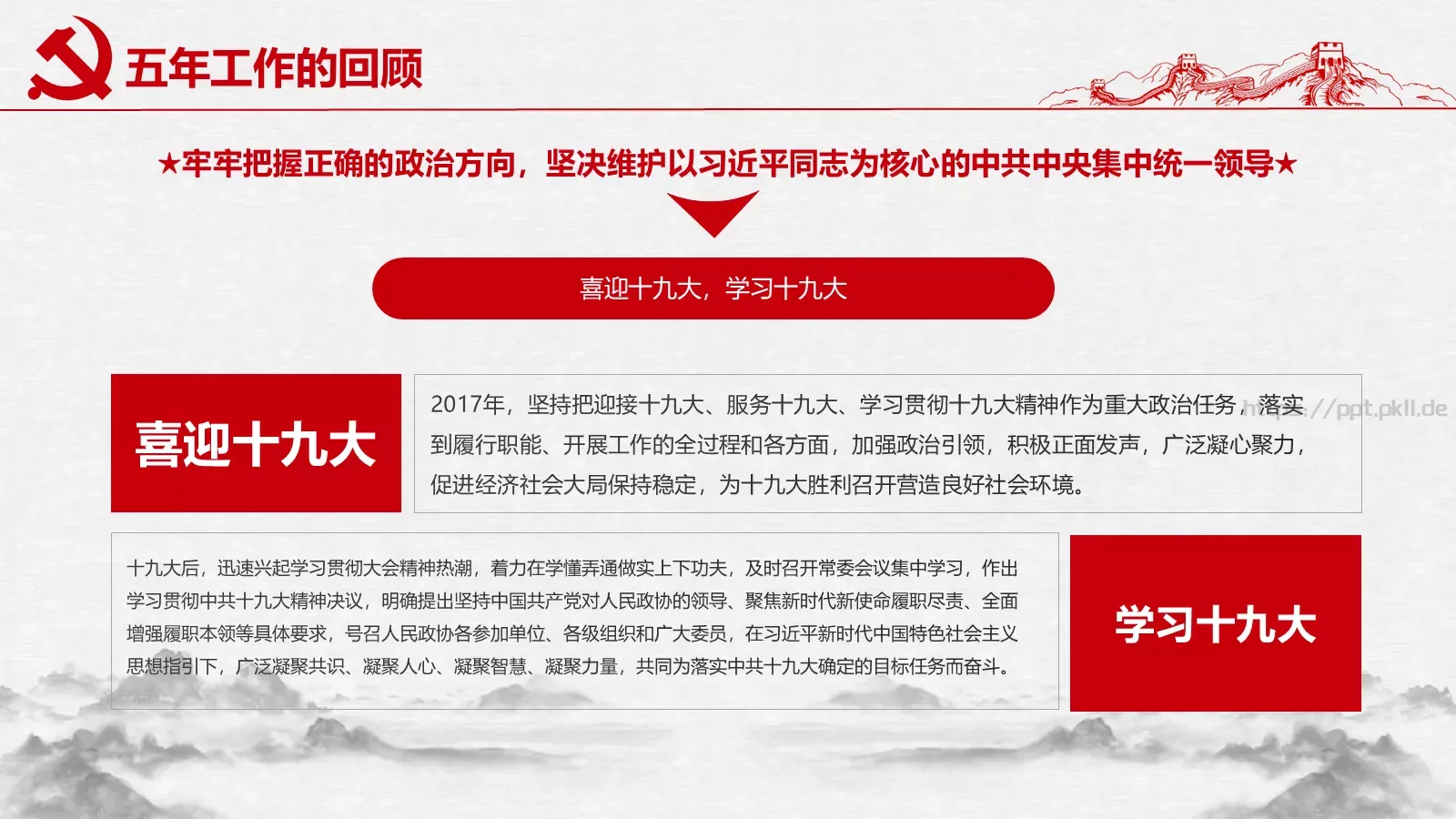 聚焦两会解读PPT模板 第 15 页预览图