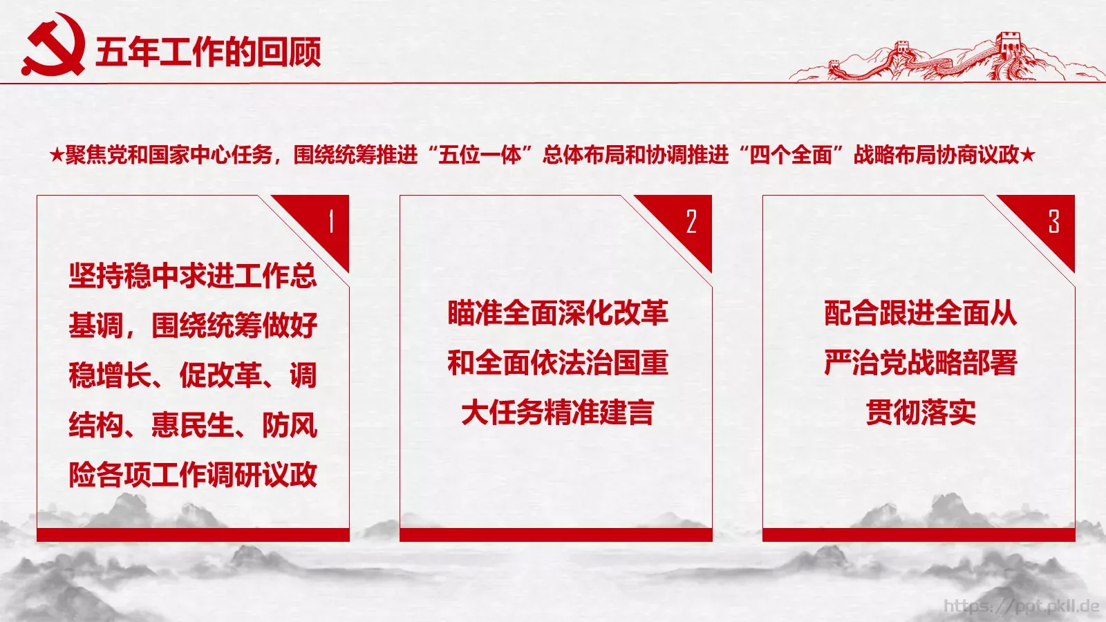 聚焦两会解读PPT模板 第 16 页预览图