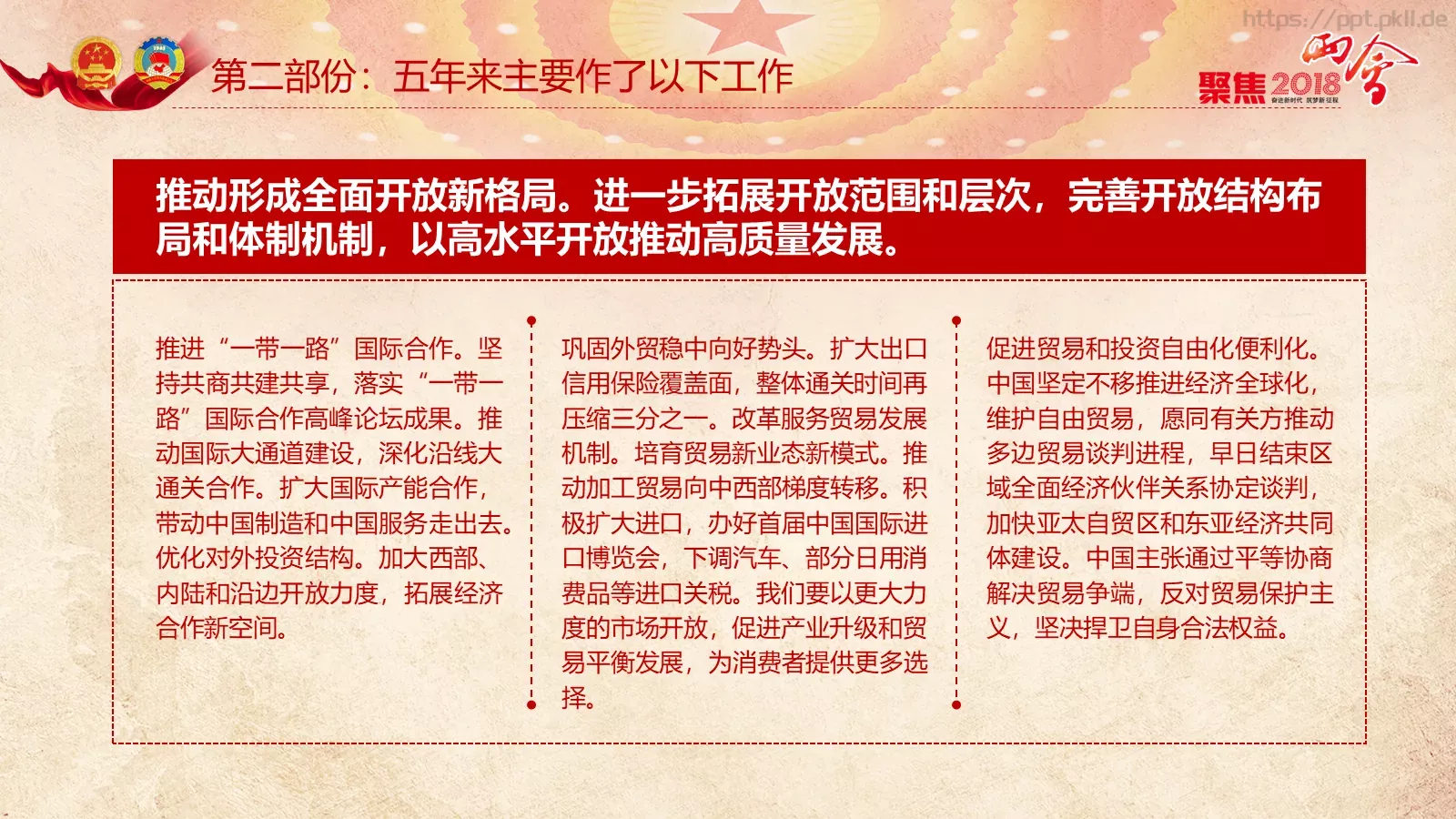 两会解读PPT模板 第 41 页预览图