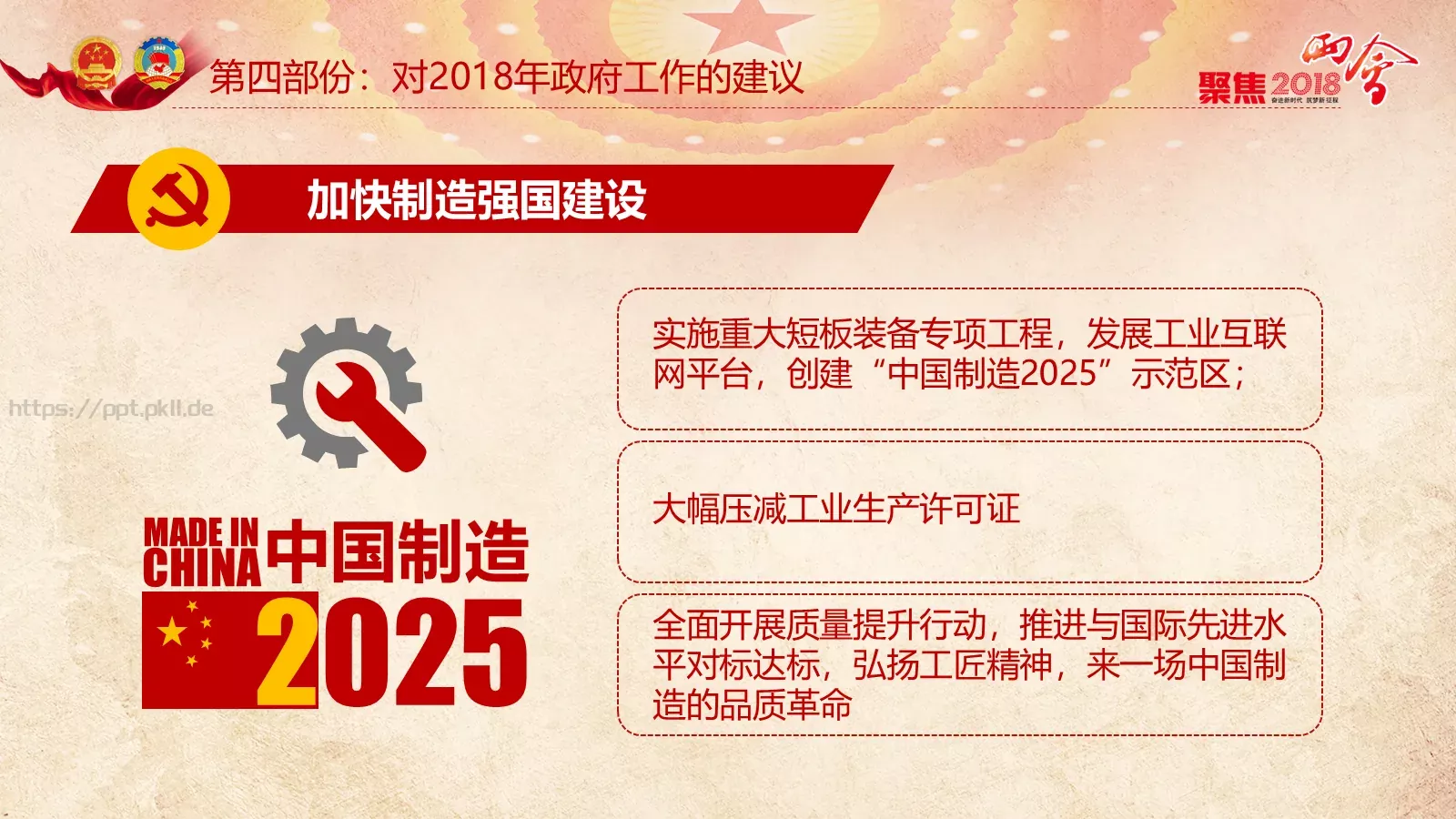 两会解读PPT模板 第 48 页预览图