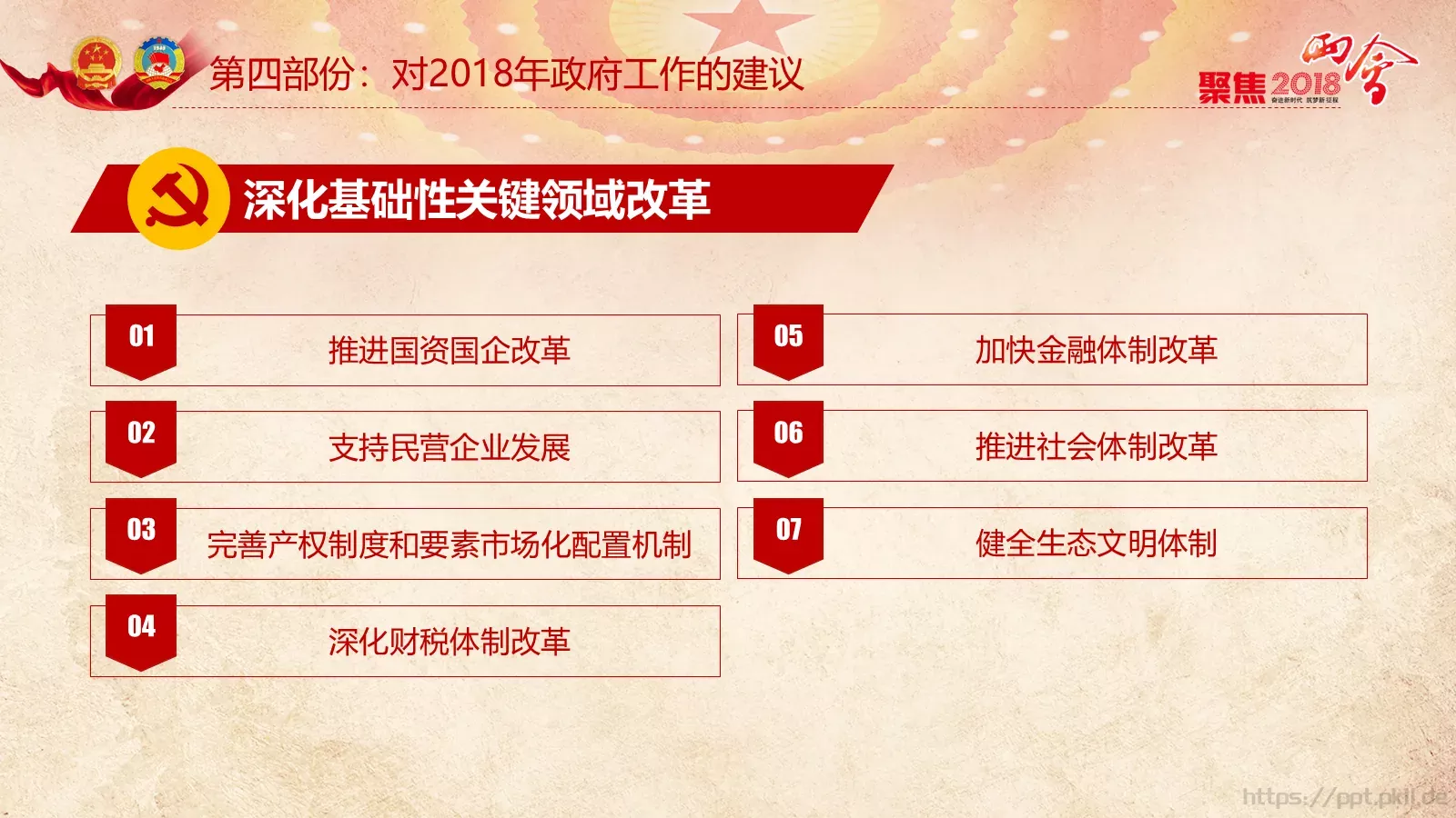 两会解读PPT模板 第 53 页预览图