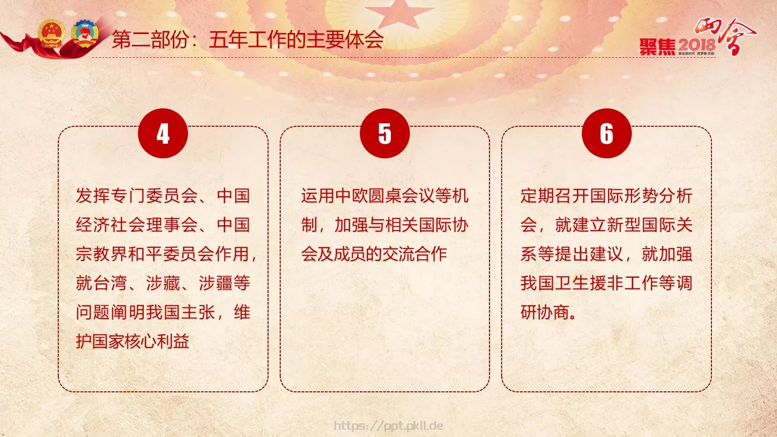 两会解读PPT模板 第 75 页预览图
