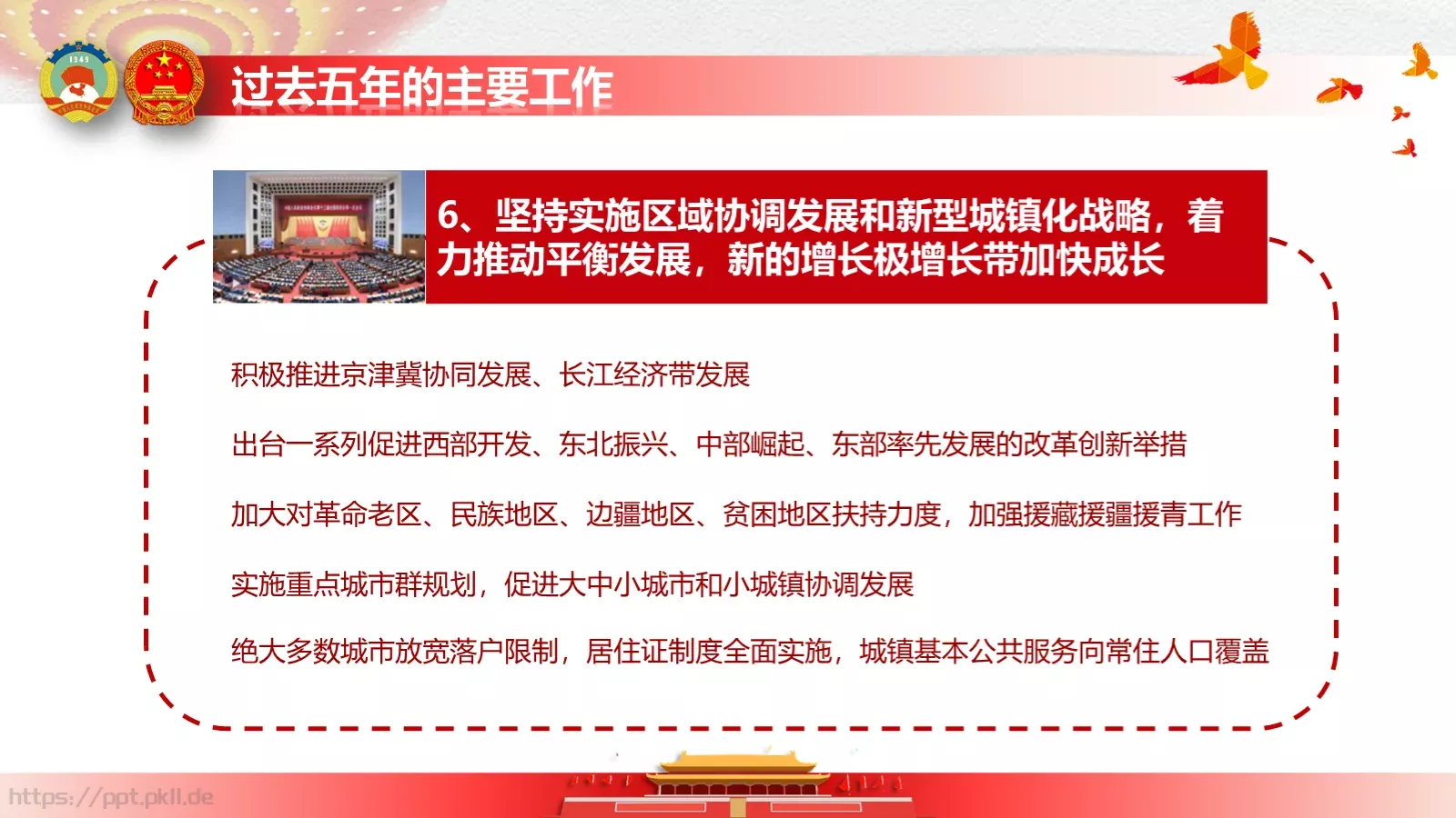 政府工作报告全文解读PPT模板 第 35 页预览图
