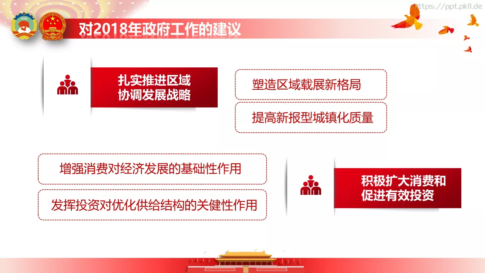 政府工作报告全文解读PPT模板 第 51 页预览图
