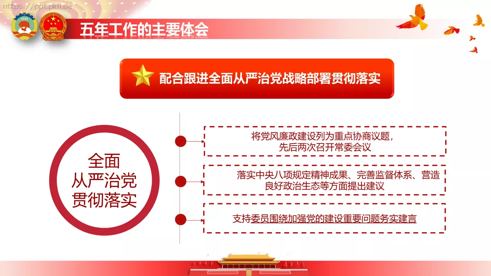 政府工作报告全文解读PPT模板 第 62 页预览图