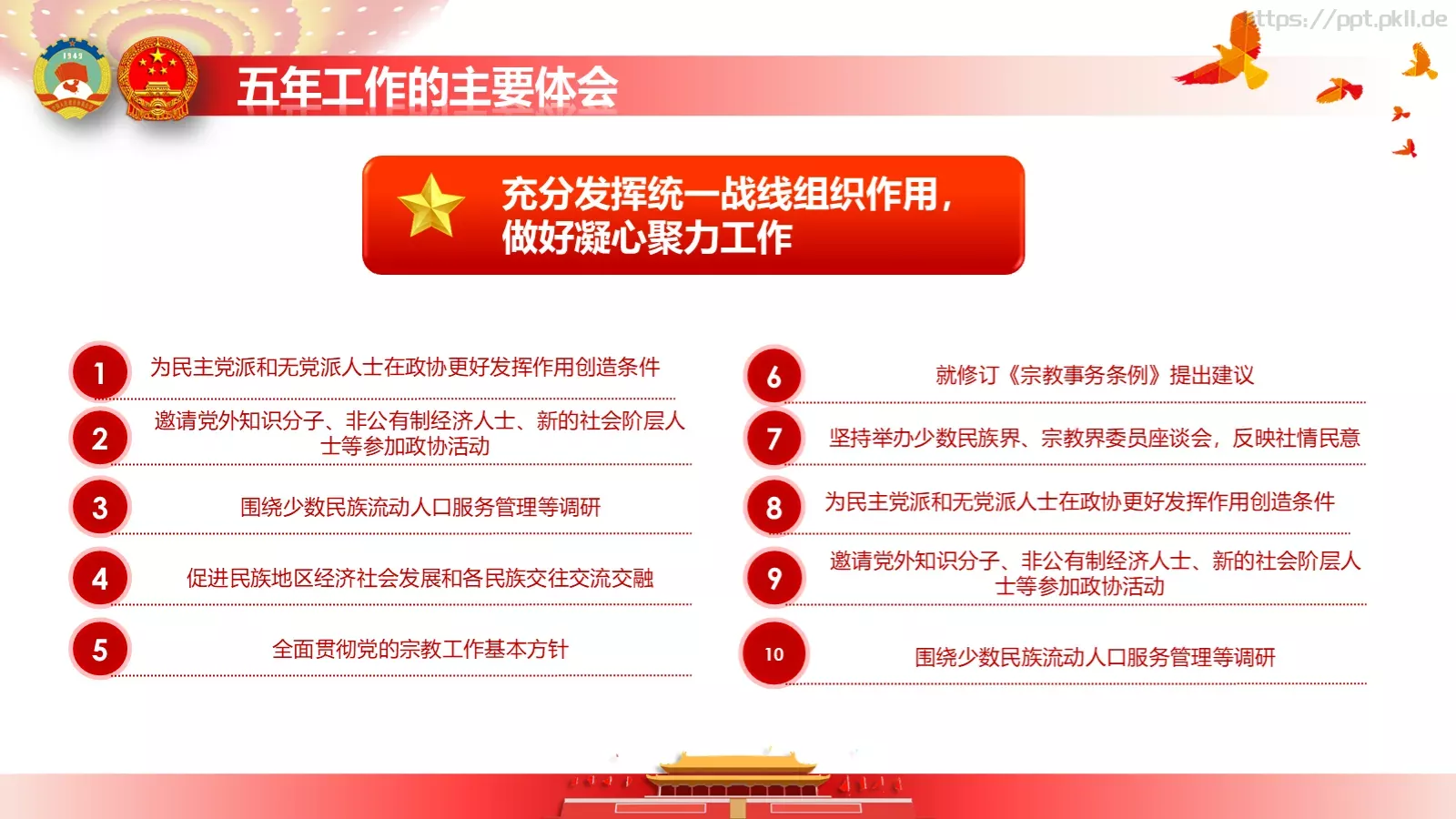 政府工作报告全文解读PPT模板 第 66 页预览图