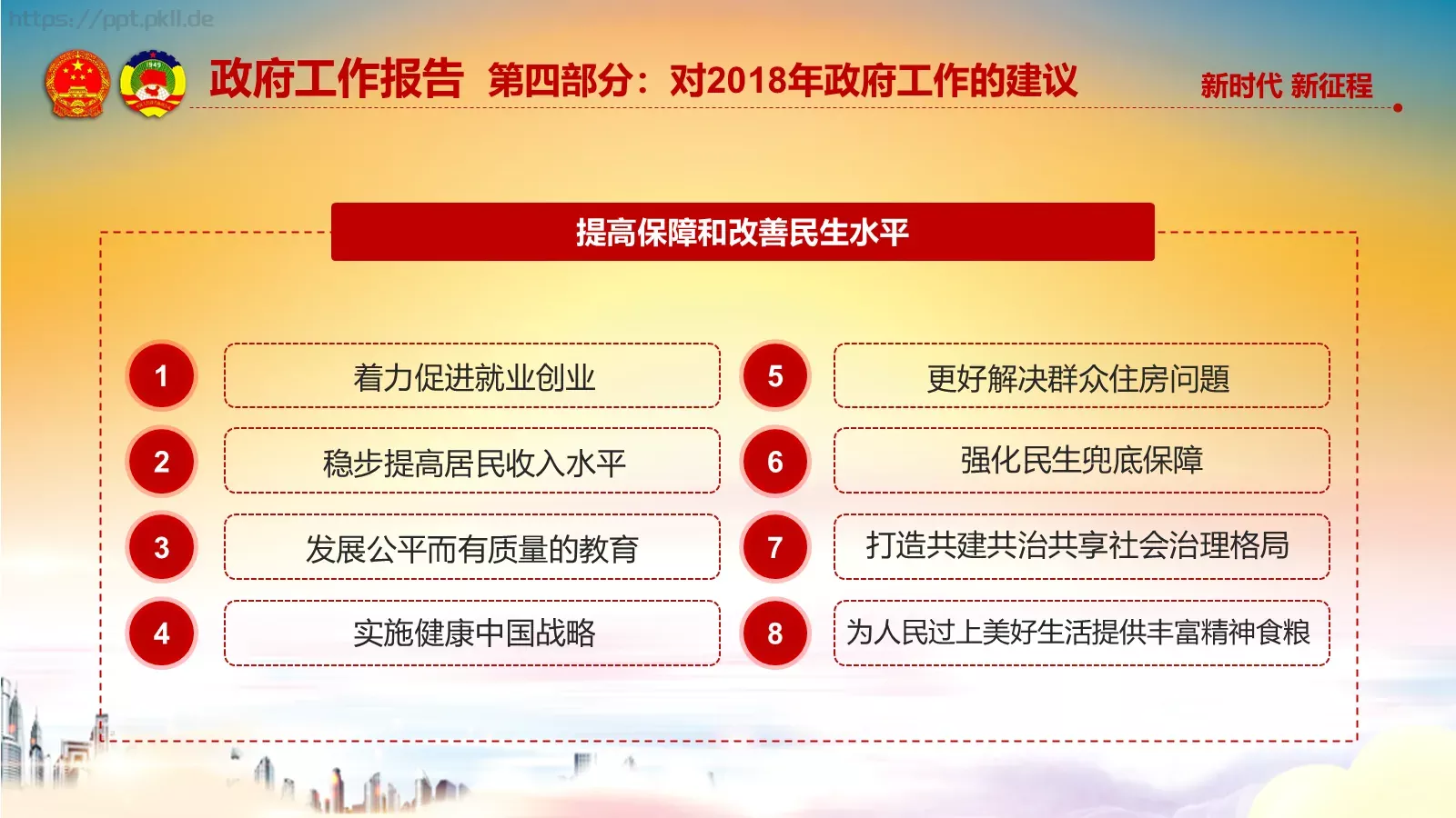 两会解读汇报PPT模板 第 58 页预览图
