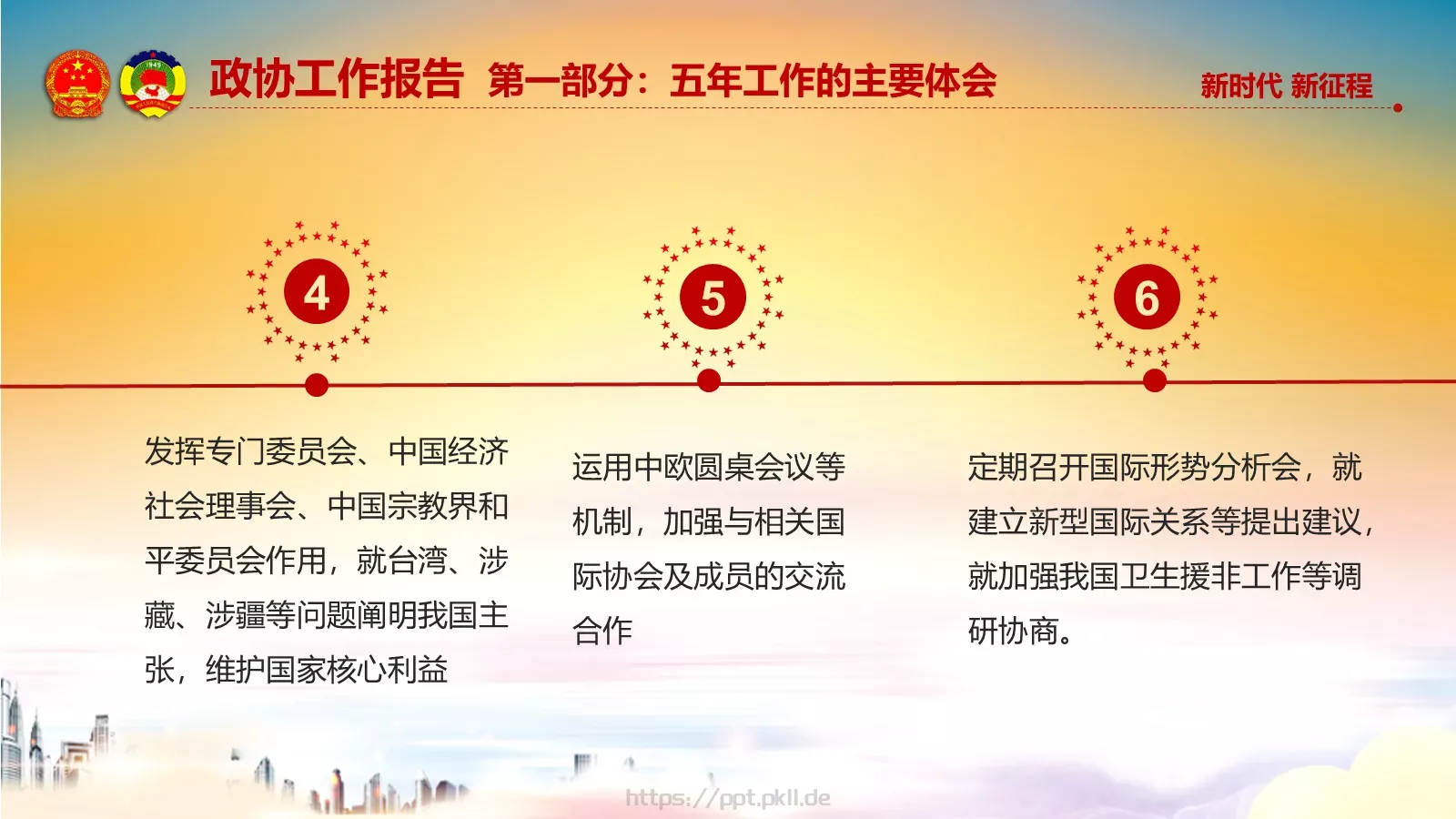 两会解读汇报PPT模板 第 76 页预览图