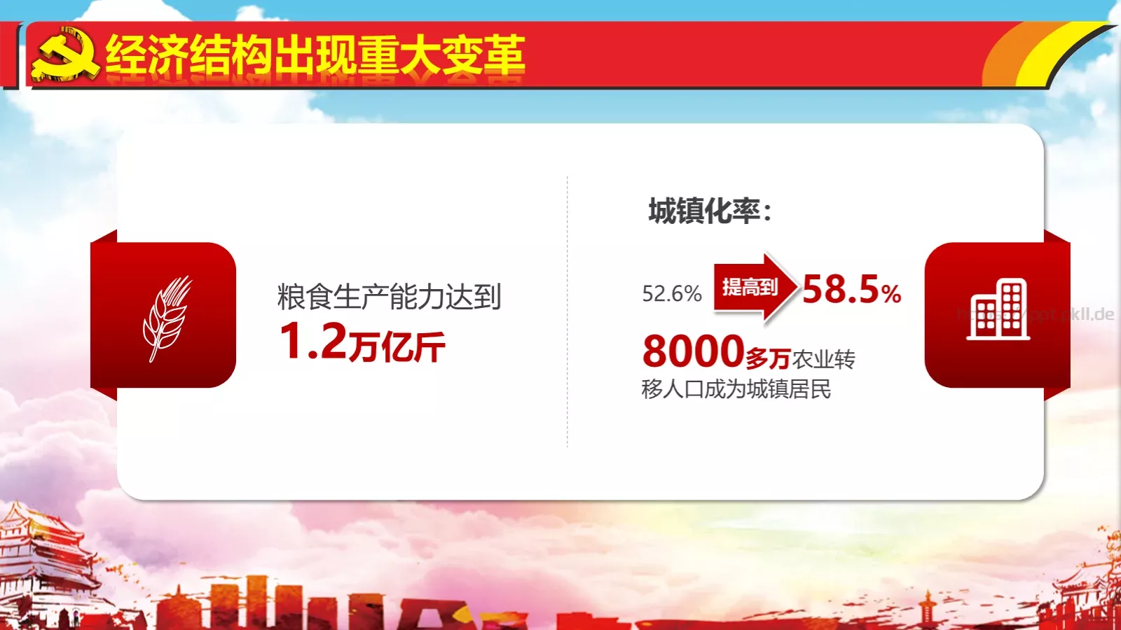 热烈庆祝PPT模板 第 20 页预览图